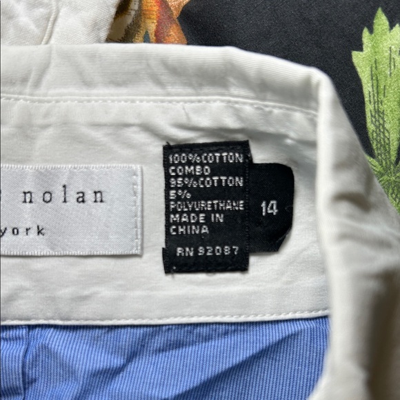 Chic Blue Shirt with White Accents - Picture 6 of 6